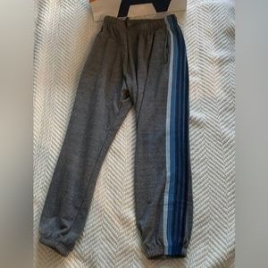 Blue striped aviator nation sweat pants!!